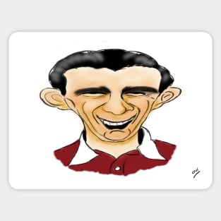 Jimmy Wardhaugh Cartoon Caricature Sticker